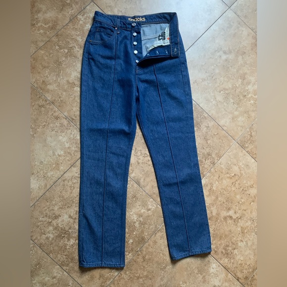 MOTHER SNACKS! The Pin Up Tippy Top Sweet Tooth Hover jeans | size 28 - Picture 4 of 7